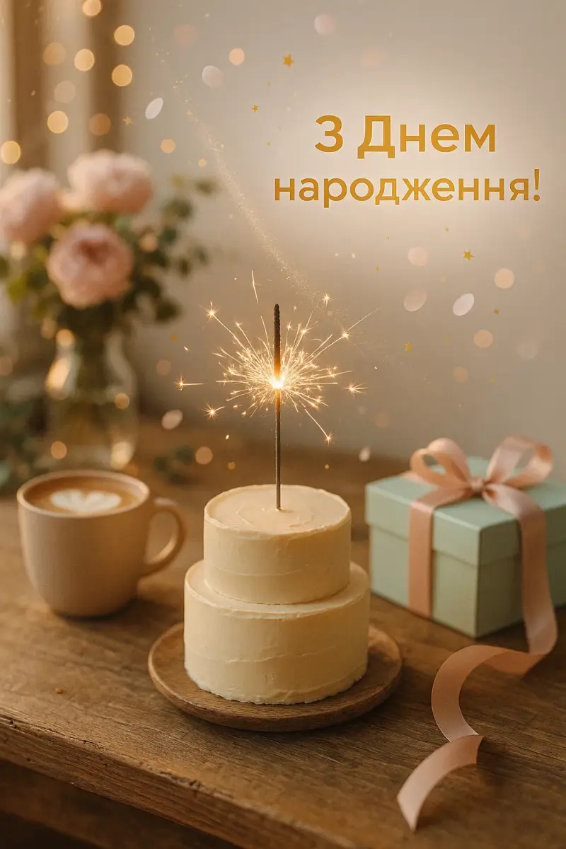 Привітання з днем народження