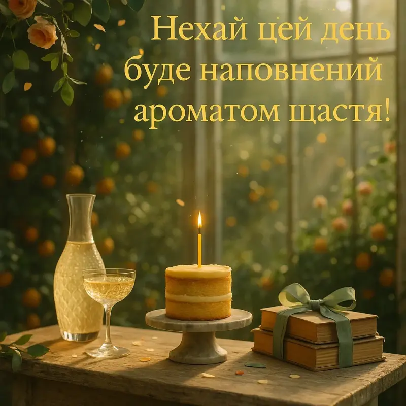 Привітання з днем народження