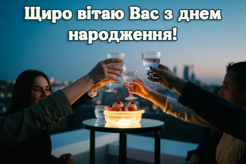 Привітання з днем народження