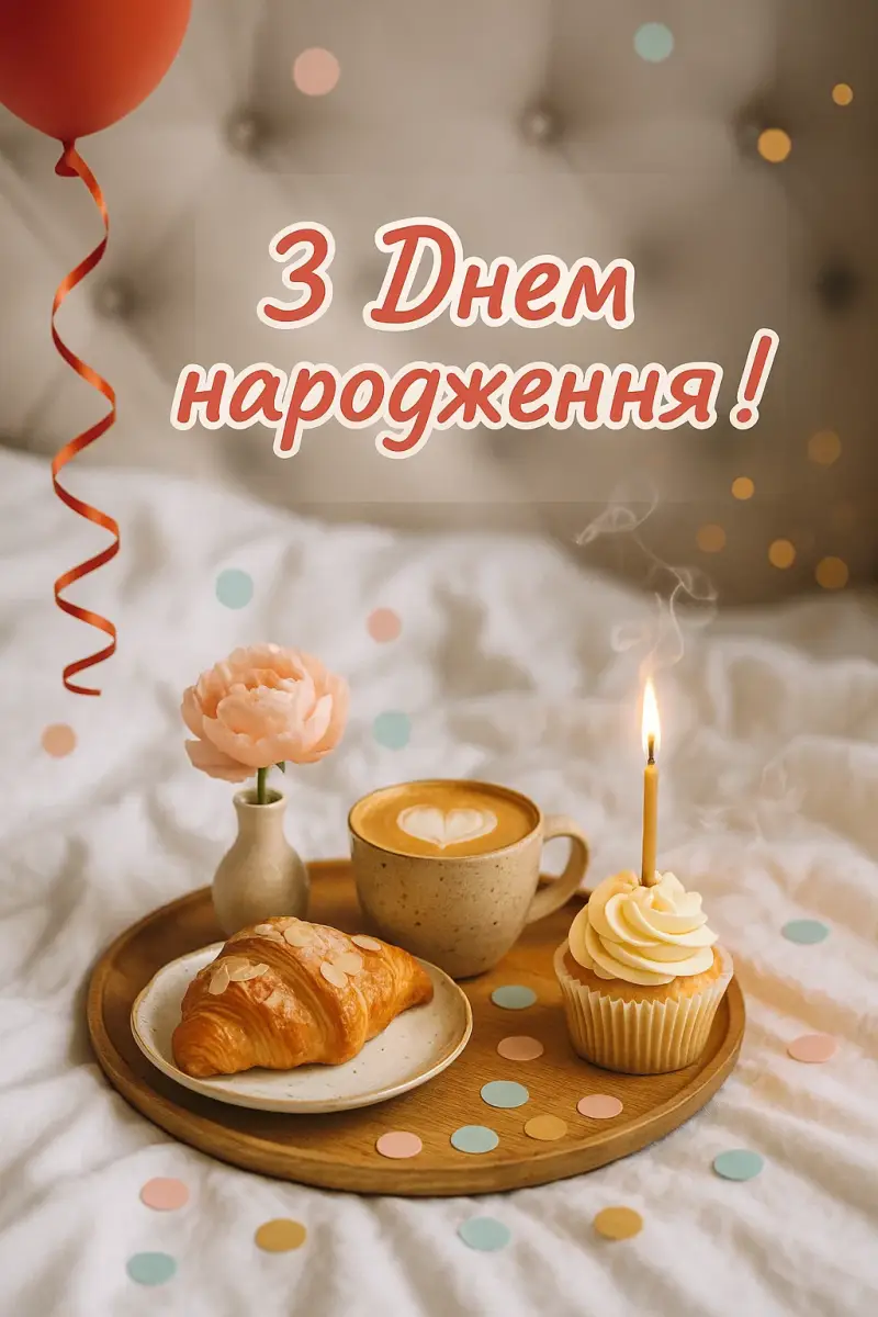 Привітання з днем народження
