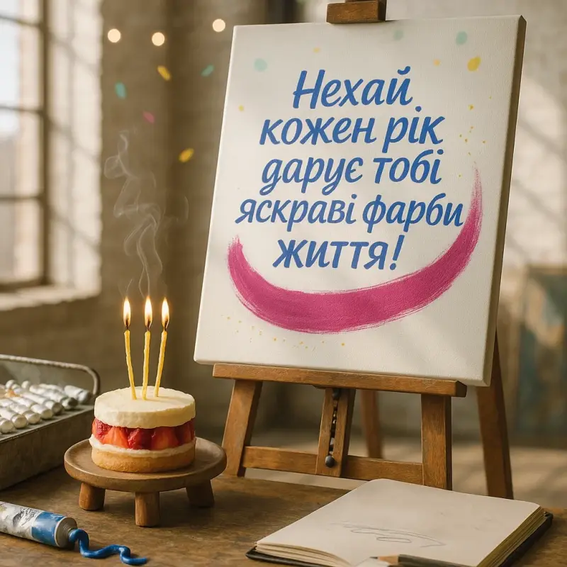Привітання з днем народження